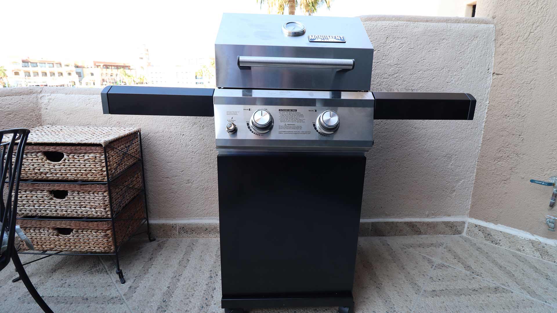 Cabo Vacation Condo Gas Grill